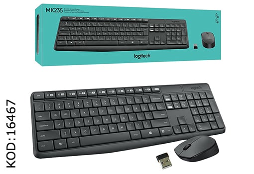 Logitech K270 Siyah Kablosuz Q Klavye