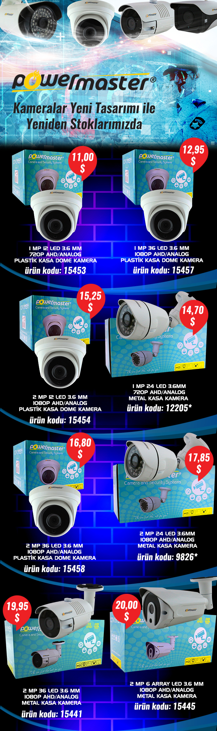 Powermaster Yeni Nesil Tasarımı ile Karşınızda...